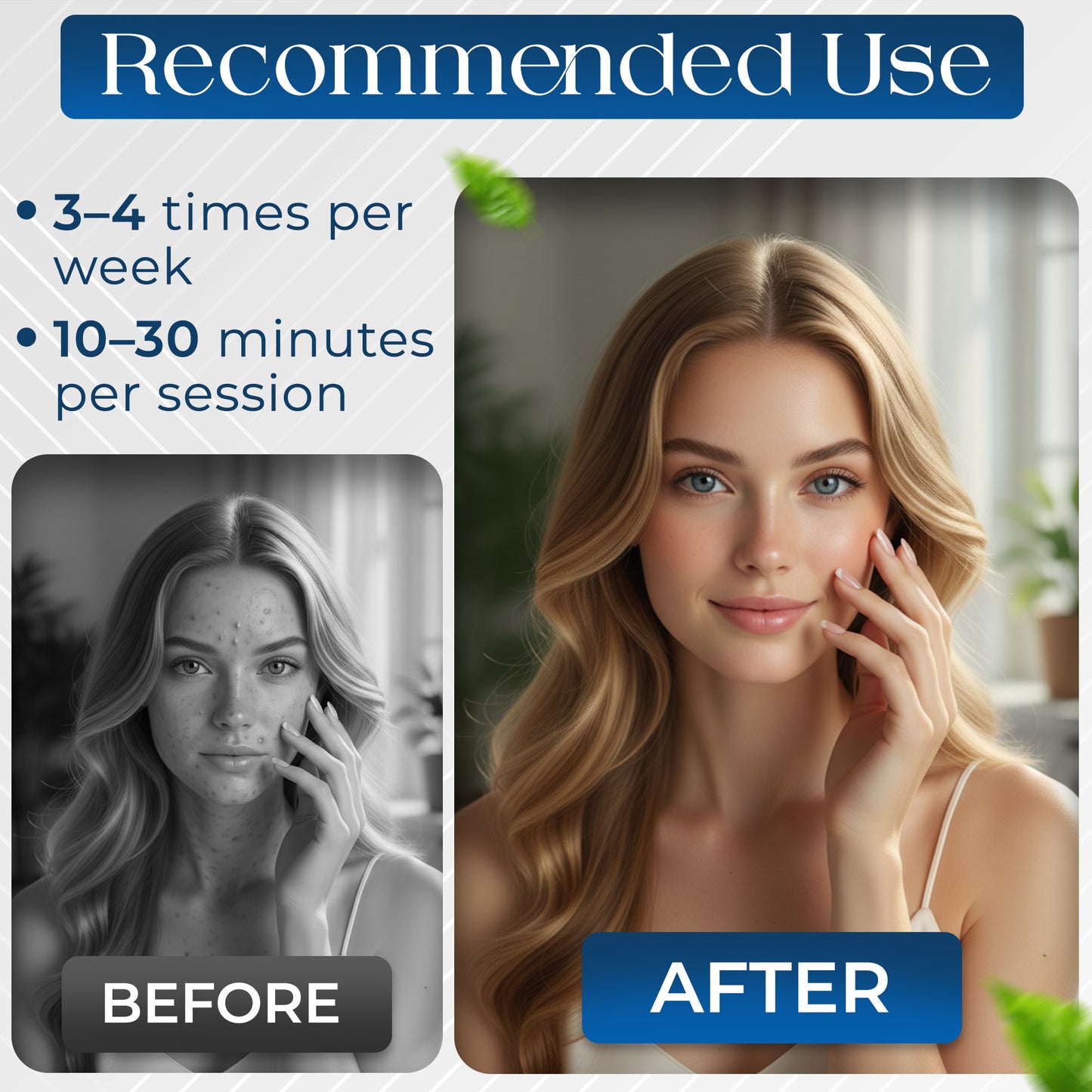 LED Red Light Therapy Face Mask