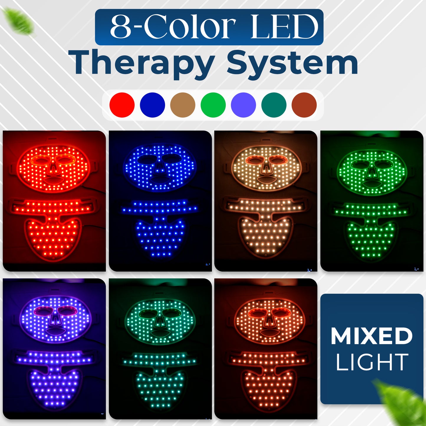 LED Red Light Therapy Face Mask